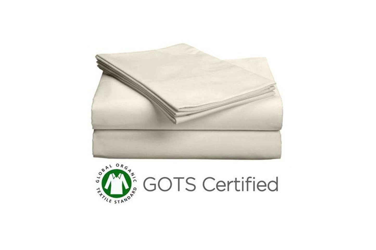 Upgraded Bonus! Organic Cotton Sateen Sheet Set